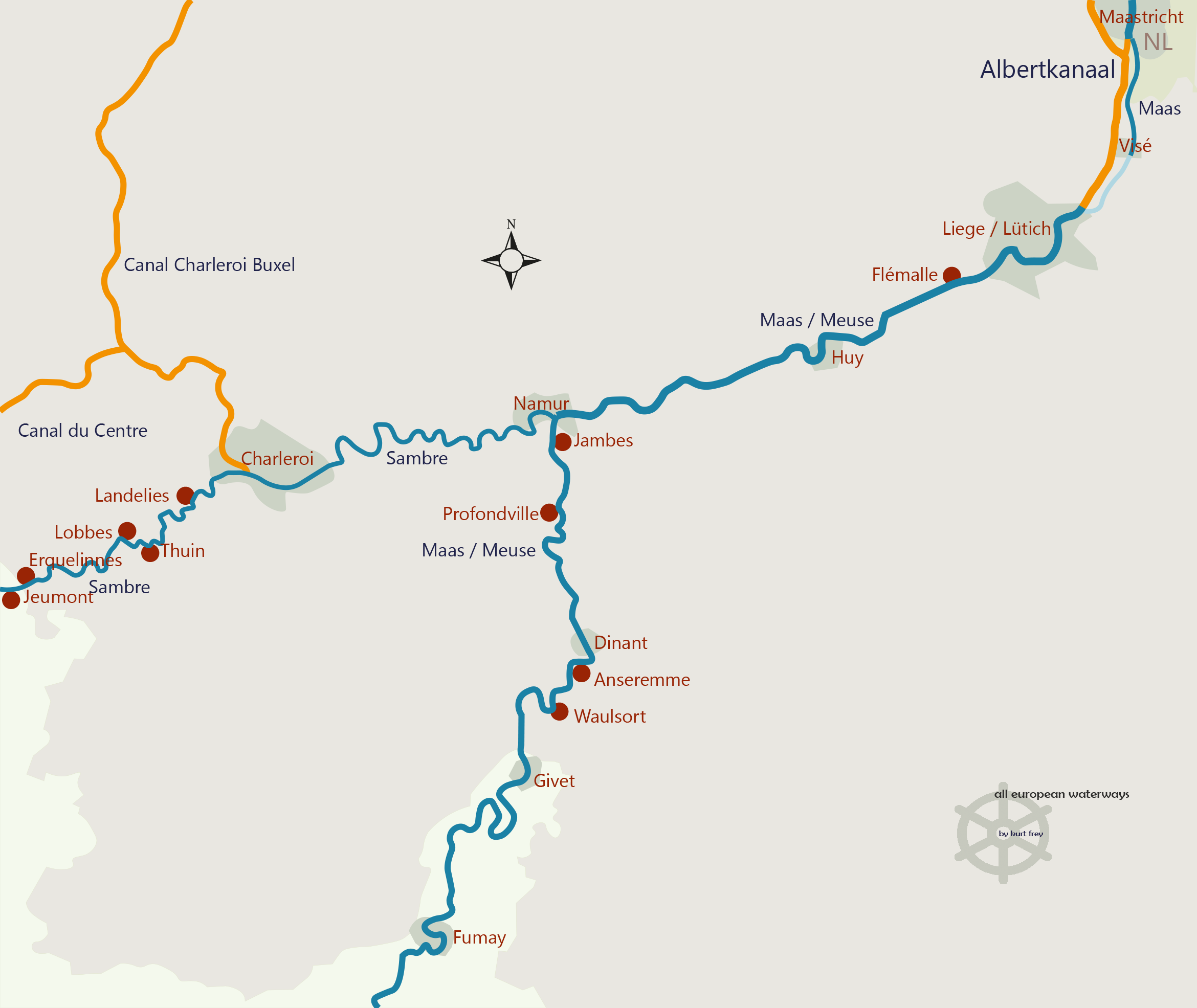 Maas Fluss Verlauf Karte - Rhein Maas Delta Wikiwand - Bunal Kal