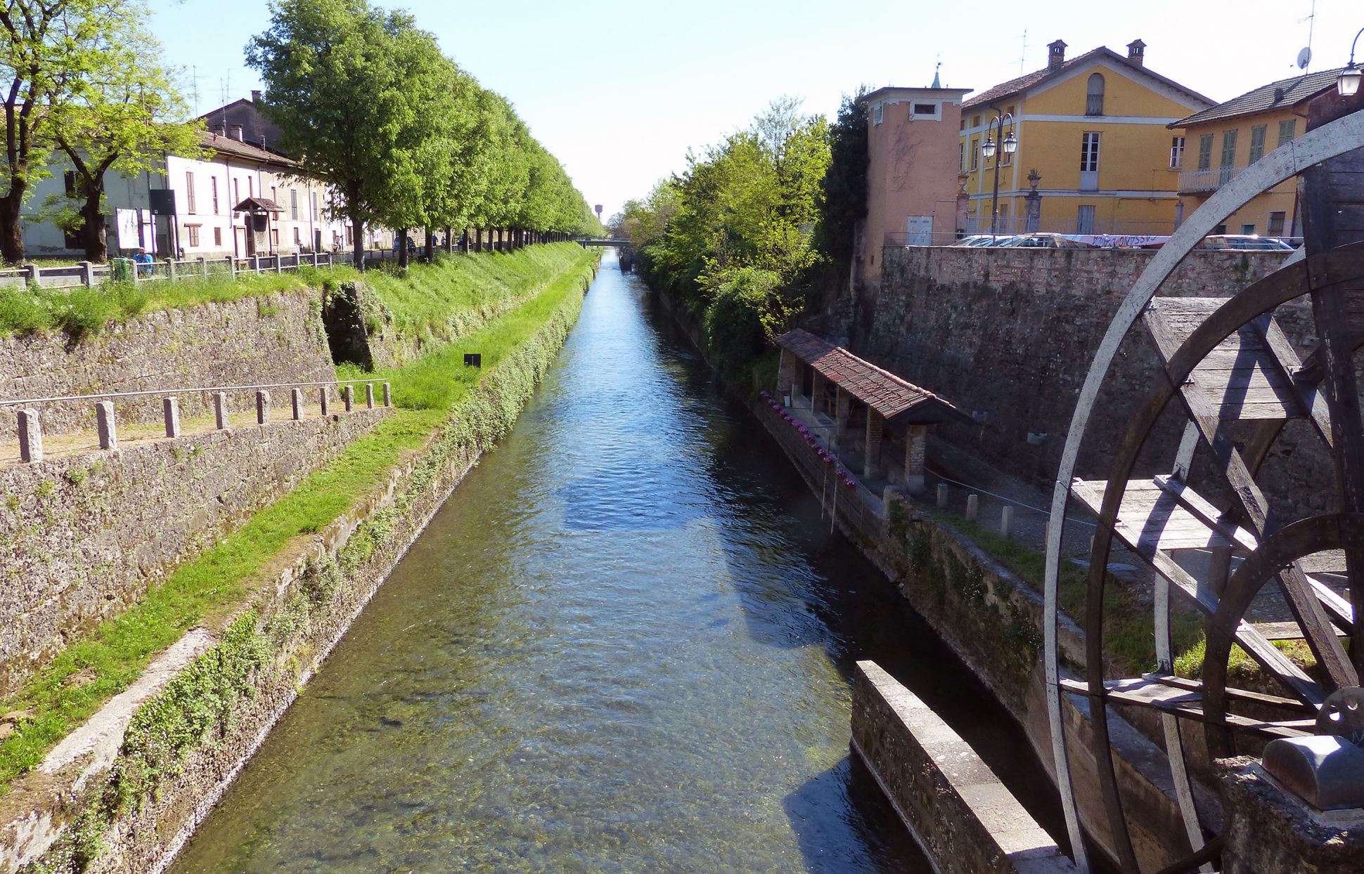 Die Schiffbaren Flusse Kanale Und Lagunen In Italien Navigli Lombardi Naviglio Grande Naviglio Pavese Naviglio Bereguardo Naviglio Martesana Naviglio Paderno Waterways