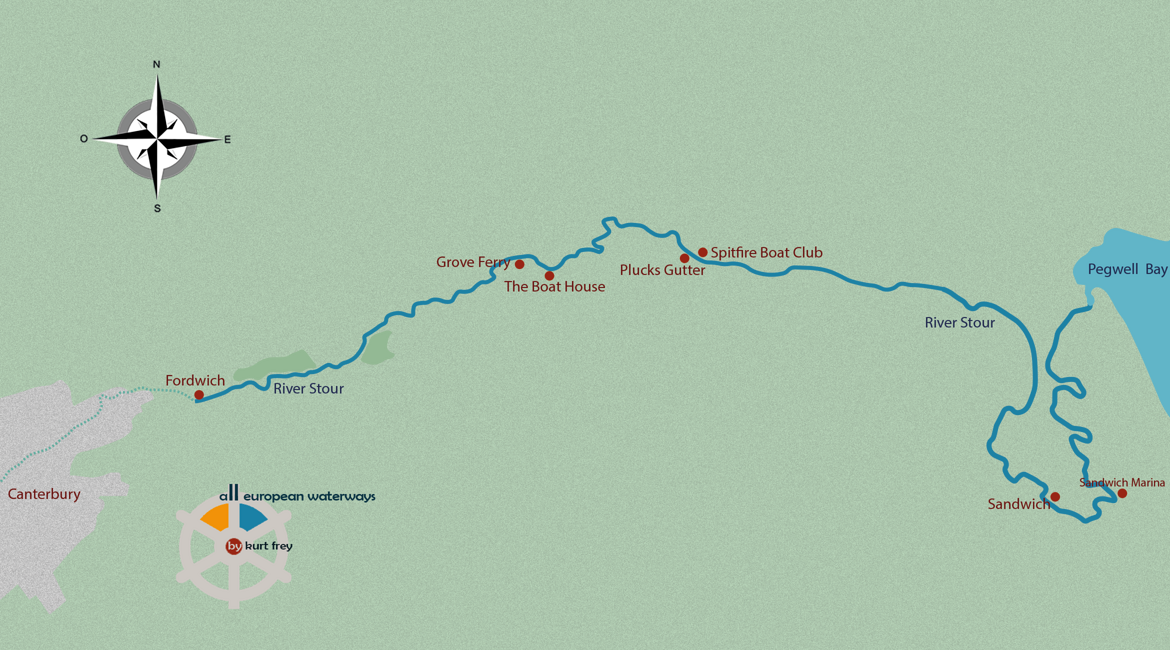 Fl Sse Und Kan Le In England Und Wales Der River Stour Waterways